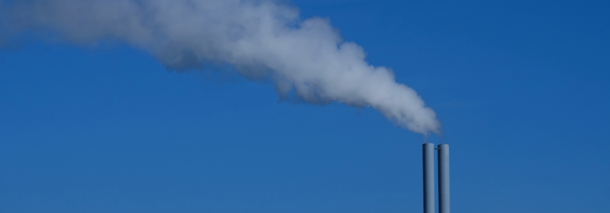 chimney with smoke